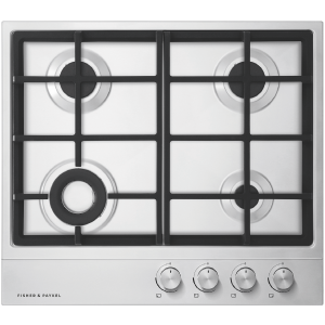 Fisher & Paykel 60cm Series 7 4 Burner Gas Cooktop, Natural Gas