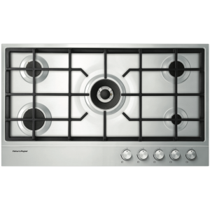 Fisher & Paykel 90cm Series 7 5 Burner Gas Cooktop, Natural Gas