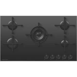 Fisher & Paykel 90cm Series 9 5 Burner Gas Cooktop, Natural Gas