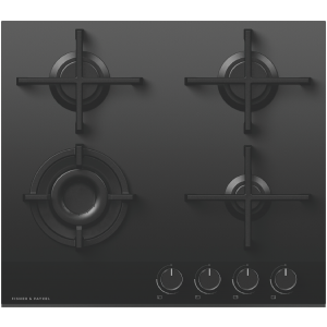 Fisher & Paykel 60cm Series 9 4 Burner Gas Cooktop, LPG