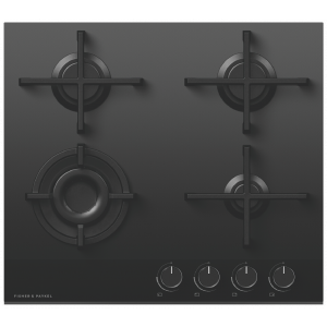 Fisher & Paykel 60cm Series 9 4 Burner Gas Cooktop, Natural Gas