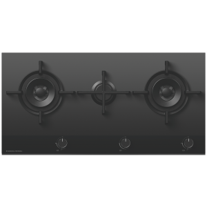 Fisher & Paykel 90cm Series 9 3 Burner Gas Cooktop, Natural Gas