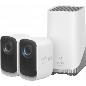 eufy Security Eufycam 3C (2 Pack) & Homebase 3