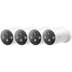 TP-LINK 2K 4MP Smart Wire-Free Security Camera System (4-pack)