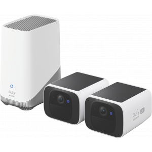eufy Solocam S220 2 Camera System with Homebase 3