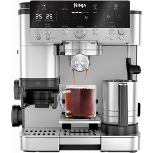 Ninja Luxe Cafe Manual Espresso Coffee Machine