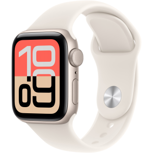 Apple Watch SE 3GPS 40mmStarlight Aluminium Case - Starlight Sport Band S/M