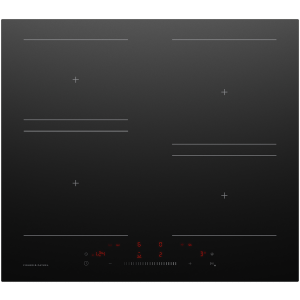 Fisher & Paykel Series 5 60cm 4 Zone Induction Cooktop, Low Current, Black Glass