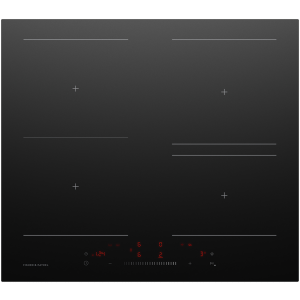 Fisher & Paykel Series 5, 60cm 4 Zone Induction Cooktop Smart Zone, Low Current, Black Glass