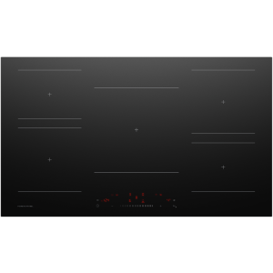 Fisher & Paykel Series 5 90cm 5 Zone Induction Cooktop Low Current, Black Glass