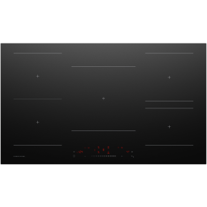 Fisher & Paykel Series 5 90cm 5 Zone Induction Cooktop Smart Zone Low Current, Black Glass