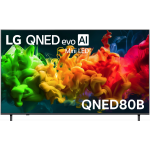 LG 75" QNED80B EVO AI Mini LED 4K Smart TV 2026