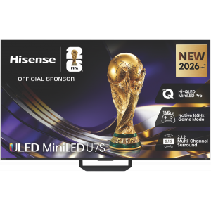 Hisense 55" U7SAU 4K ULED MiniLED 165Hz TV 2026